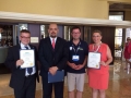 Wspólne zdjęcie po podpisaniu umowy twinningowej z JCI Bursa (Turcja)